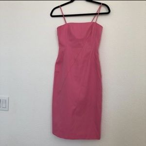 Vintage BCBG Pink Spaghetti Strap dress size 0
